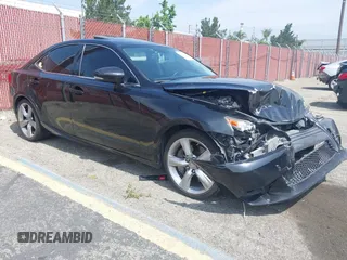 2014 Lexus IS 350 with VIN JTHCE1D2XE5002069, listed as a IAAI auction lot 42360272 with 91,558 mi miles and . Bid and sale history available at DreamBid. Image 1.