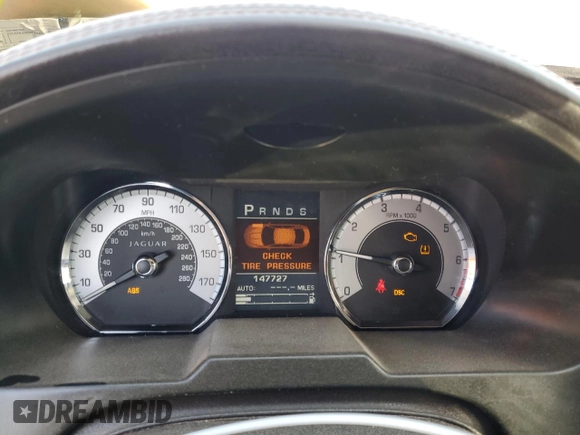 2009 Jaguar XF with VIN SAJWA07C991R41110, listed as a Copart auction lot 73204964 with 147,727 mi miles and Salvage Title. Bid and sale history available at DreamBid. Image 9.