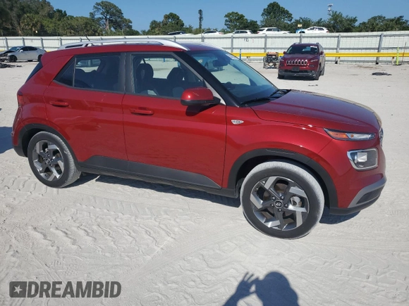 2024 Hyundai Venue Limited with VIN KMHRC8A36RU326277, listed as a Copart auction lot 53470845 with 12,589 mi miles and Salvage Title. Bid and sale history available at DreamBid. Image 4.