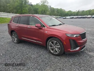 2021 Cadillac XT6 Premium Luxury with VIN 1GYKPDRSXMZ231922, listed as a Copart auction lot 51981065 with 16,784 mi miles and Salvage Title. Bid and sale history available at carsss.com. Image 4.