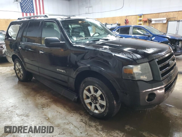 2007 Ford Expedition Limited with VIN 1FMFU20507LA91152, listed as a Copart auction lot 50141635 with 205,948 mi miles and Clean title. Bid and sale history available at DreamBid. Image 4.