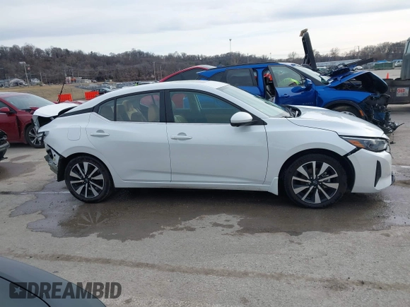 2024 Nissan Sentra SV with VIN 3N1AB8CV5RY315676, listed as a IAAI auction lot 41538052 with 2,410 mi miles and . Bid and sale history available at DreamBid. Image 13.
