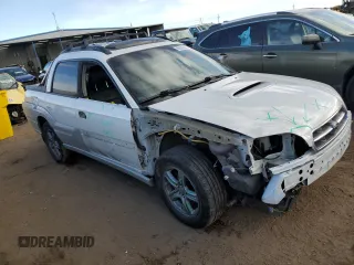 2005 Subaru Baja Turbo z VIN 4S4BT63C956105788, wystawiony jako Copart lot #88588005 z przebiegiem 81 748 mil mil oraz Szkody całkowita. Historia ofert i sprzedaży dostępna na DreamBid. Obrazek 4.