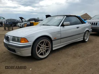 1998 BMW 3 Series 323i with VIN WBABJ8332WEM22760, listed as a Copart auction lot 59631805 with 77,300 mi miles and Salvage title. Bid and sale history available at DreamBid. Image 1.