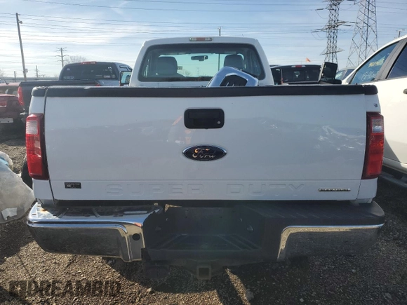 2012 Ford F-250 XL with VIN 1FTBF2B64CEC58386, listed as a Copart auction lot 41812205 with 182,225 mi miles and Salvage title. Bid and sale history available at DreamBid. Image 6.