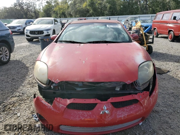 2007 Mitsubishi Eclipse GS with VIN 4A3AK24F07E063568, listed as a Copart auction lot 80790034 with 0 mi miles and Non Repairable. Bid and sale history available at carsss.com. Image 5.