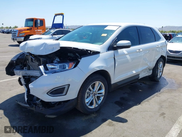 2018 Ford Edge SEL with VIN 2FMPK4J92JBB26496, listed as a IAAI auction lot 41999860 with 49,660 mi miles. Bid and sale history available at carsss.com. Image 18.