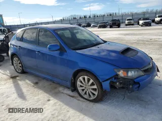 2008 Subaru Impreza Wagon (Natl) WRX w/Premium Pkg with VIN JF1GH75628G817086, listed as a Copart auction lot 46499655 with 199,077 mi miles and Salvage Title. Bid and sale history available at carsss.com. Image 4.