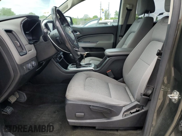2018 Chevrolet Colorado 4WD LT with VIN 1GCGTCENXJ1117124, listed as a Copart auction lot 55953395 with 88,759 mi miles and Salvage title. Bid and sale history available at DreamBid. Image 7.