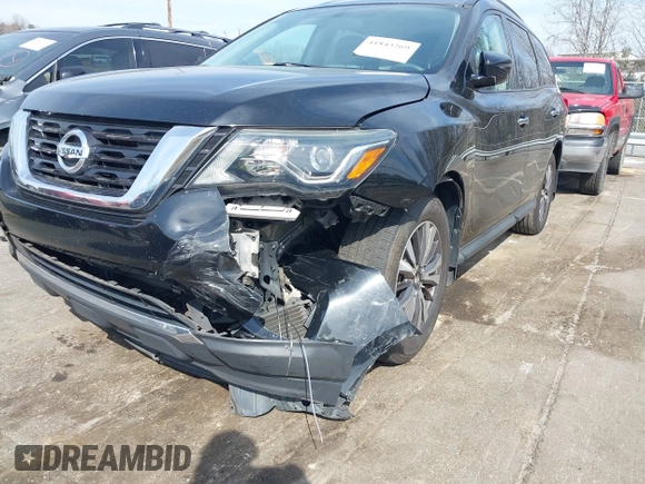 2017 Nissan Pathfinder SL with VIN 5N1DR2MM2HC694597, listed as a IAAI auction lot 41843269 with 115,583 mi miles. Bid and sale history available at carsss.com. Image 6.