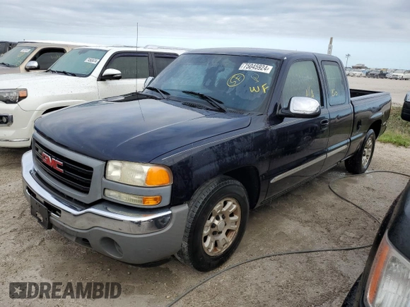 2006 GMC Sierra 1500 SLE1 z VIN 1GTEC19V76Z263043, wystawiony jako Copart lot #75045924 z przebiegiem Nie podano mil oraz Nie do naprawy • Non repairable. Historia ofert i sprzedaży dostępna na DreamBid. Obrazek 1.
