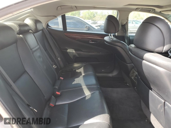 2007 Lexus LS 460 L with VIN JTHGL46F575005604, listed as a Copart auction lot 51103115 with 244,199 mi miles and Salvage Title. Bid and sale history available at DreamBid. Image 10.