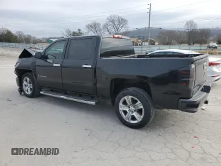 2018 Chevrolet Silverado 1500 Custom with VIN 3GCPCPEC8JG145706, listed as a Copart auction lot 43990755 with 128,188 mi miles and Salvage Title. Bid and sale history available at DreamBid. Image 2.
