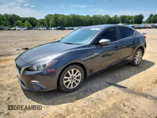 2014 Mazda 3 i Touring with VIN 3MZBM1V71EM117581, listed as a Copart auction lot 61588925 with 115,486 mi miles and Salvage title. Bid and sale history available at DreamBid. Image 1.