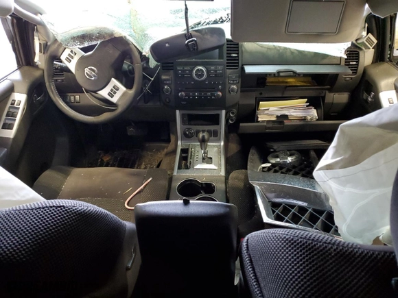 2012 Nissan Pathfinder SV with VIN 5N1AR1NB7CC628257, listed as a Copart auction lot 47901405 with 0 mi miles and Non Repairable. Bid and sale history available at carsss.com. Image 8.