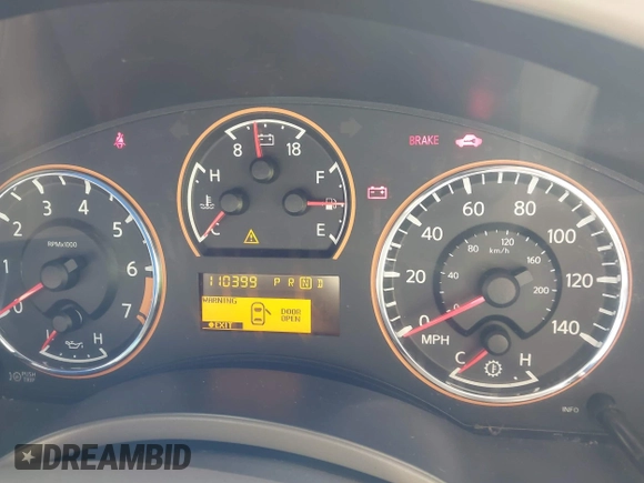 2011 Nissan Armada SV with VIN 5N1BA0ND7BN606270, listed as a IAAI auction lot 41599862 with 110,399 mi miles and . Bid and sale history available at DreamBid. Image 7.