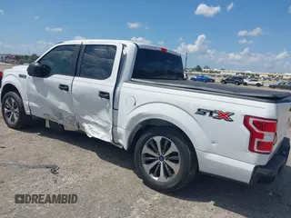 2019 Ford F-150 XL with VIN 1FTEW1CP9KKC27035, listed as a IAAI auction lot 41994993 with 125,879 mi miles and . Bid and sale history available at carsss.com. Image 3.