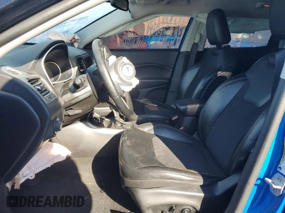 2018 Jeep Compass Altitude with VIN 3C4NJDBB9JT470749, listed as a Copart auction lot 88246215 with 172,707 mi miles and Salvage Title. Bid and sale history available at carsss.com. Image 7.