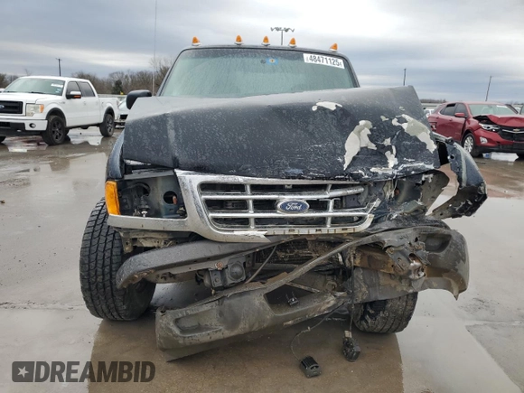 2003 Ford Ranger XL with VIN 1FTYR10UX3PA77424, listed as a Copart auction lot 48471125 with 225,925 mi miles and Salvage Title. Bid and sale history available at carsss.com. Image 5.