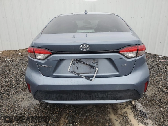 2021 Toyota Corolla LE with VIN 5YFEPMAE5MP155142, listed as a Copart auction lot 50630845 with 119,190 mi miles and Non Repairable. Bid and sale history available at DreamBid. Image 6.