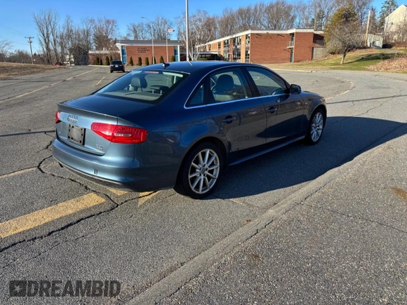 2015 Audi A4 Premium Plus with VIN WAUFFAFL6FN025221, listed as a Copart auction lot 52960335 with 179,078 mi miles and Clean Title. Bid and sale history available at carsss.com. Image 4.
