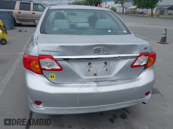 2011 Toyota Corolla L with VIN 2T1BU4EE9BC588160, listed as a IAAI auction lot 42072554 with 137,454 mi miles. Bid and sale history available at carsss.com. Image 6.