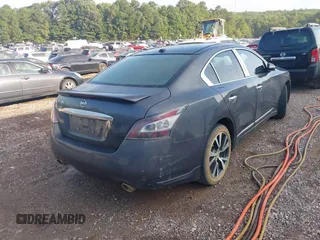 2012 Nissan Maxima SV with VIN 1N4AA5AP4CC853830, listed as a IAAI auction lot 42602846 with 177,558 mi miles and . Bid and sale history available at DreamBid. Image 4.