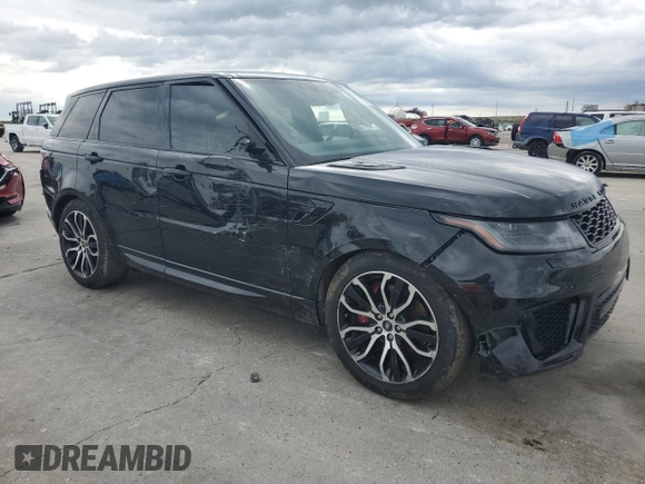 2019 Land Rover Range Rover Sport HSE Dynamic with VIN SALWV2SV3KA416954, listed as a Copart auction lot 56574965 with 71,482 mi miles and Salvage title. Bid and sale history available at DreamBid. Image 4.