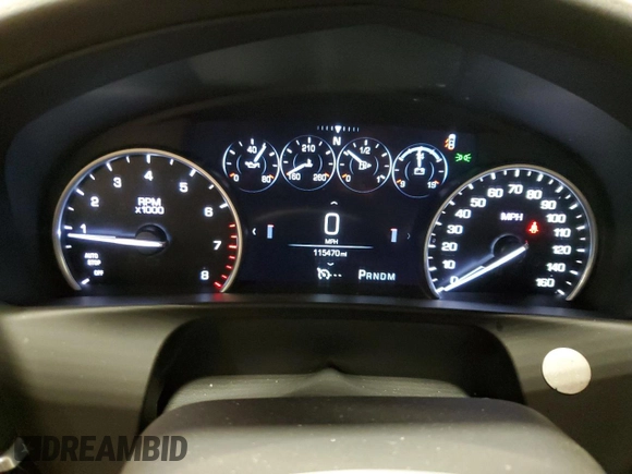 2017 Cadillac CT6 AWD with VIN 1G6KB5RS7HU139604, listed as a Copart auction lot 51518475 with 115,470 mi miles and Salvage title. Bid and sale history available at DreamBid. Image 9.