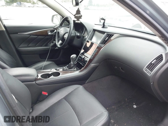 2017 Infiniti Q50 Premium z VIN JN1EV7AP1HM743432, wystawiony jako IAAI lot #41777874 z przebiegiem 94 354 mil mil oraz . Historia ofert i sprzedaży dostępna na DreamBid. Obrazek 5.