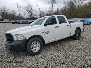 2021 Ram 1500 Tradesman with VIN 1C6RR7ST6MS567215, listed as a Copart auction lot 53361895 with 110,125 mi miles and Salvage title. Bid and sale history available at DreamBid. Image 1.
