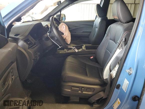 2024 Honda Passport TrailSport z VIN 5FNYF8H61RB013217, wystawiony jako Copart lot #52349015 z przebiegiem 8 360 mil mil oraz Szkoda całkowita • Salvage title. Historia ofert i sprzedaży dostępna na DreamBid. Obrazek 7.