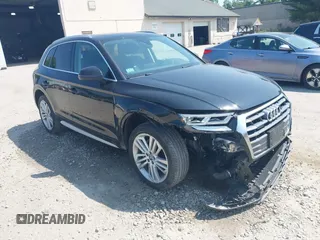 2018 Audi Q5 Premium Plus with VIN WA1BNAFY1J2233687, listed as a IAAI auction lot 42507417 with 108,017 mi miles and . Bid and sale history available at DreamBid. Image 1.