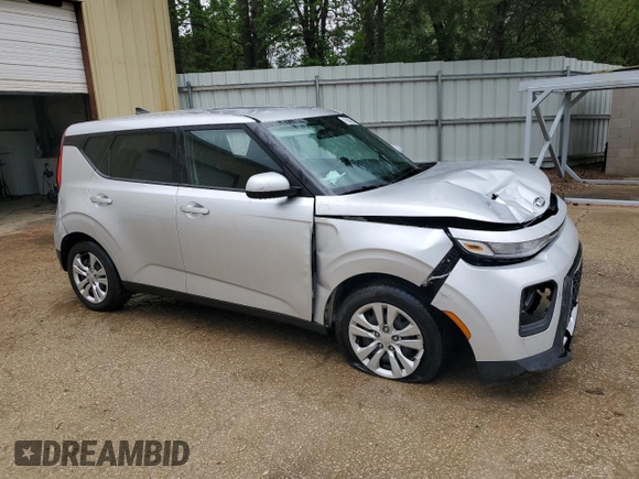 2020 Kia Soul LX with VIN KNDJ23AU1L7723482, listed as a Copart auction lot 52073515 with 110,068 mi miles and Salvage Title. Bid and sale history available at carsss.com. Image 4.