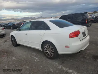 2008 Audi A4 2.0T with VIN WAUDF78E78A146925, listed as a Copart auction lot 82606744 with 175,376 mi miles and Salvage Title. Bid and sale history available at carsss.com. Image 2.