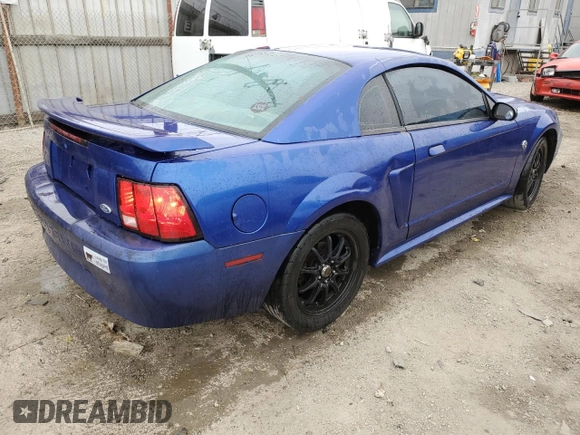 2004 Ford Mustang Standard with VIN 1FAFP40404F126397, listed as a Copart auction lot 84763554 with 83,803 mi miles and Clean Title. Bid and sale history available at carsss.com. Image 3.