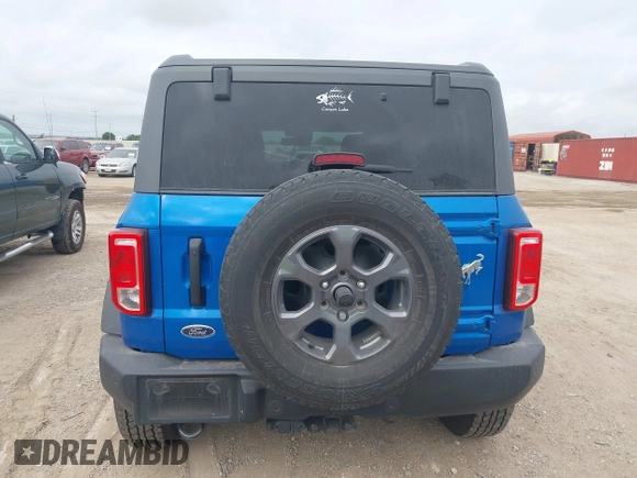 2021 Ford Bronco with VIN 1FMDE5BH7MLA94882, listed as a IAAI auction lot 42354955 with 32,837 mi miles and . Bid and sale history available at DreamBid. Image 17.