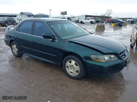 2001 Honda Accord Sdn EX w/Leather with VIN 1HGCG16541A052200, listed as a IAAI auction lot 41914737 with 12307 miles. Bid and sale history available at carsss.com. Image 1.