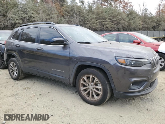 2022 Jeep Cherokee Latitude Lux with VIN 1C4PJLMX5ND519713, listed as a Copart auction lot 79569424 with 31,535 mi miles and Salvage title. Bid and sale history available at DreamBid. Image 4.