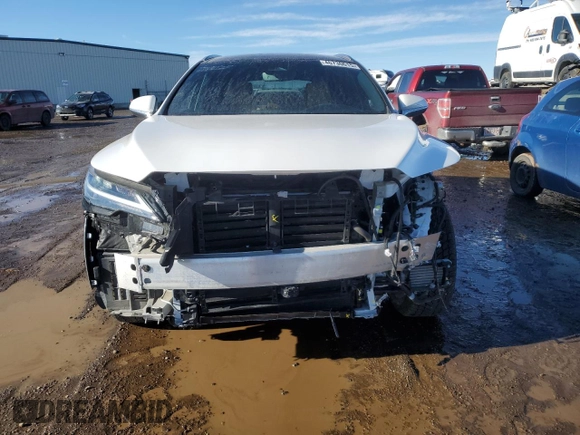 2024 Lexus RX 350h with VIN 2T2BBMCA4RC029157, listed as a Copart auction lot 46730615 with 14,693 mi miles and Salvage title. Bid and sale history available at DreamBid. Image 5.