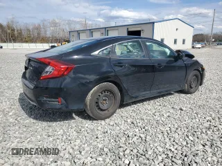 2019 Honda Civic Sedan LX with VIN 2HGFC2F65KH538508, listed as a Copart auction lot 50286545 with 61,169 mi miles and Salvage Title. Bid and sale history available at carsss.com. Image 3.