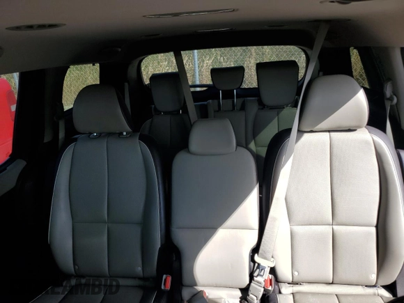 2018 Kia Sedona SX-L with VIN KNDME5C10J6378693, listed as a Copart auction lot 75202054 with 0 mi miles and Non Repairable. Bid and sale history available at carsss.com. Image 10.