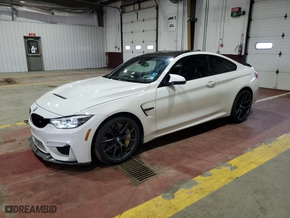 2020 BMW M4 CS with VIN WBS3S7C05LAH85119, listed as a Copart auction lot 51447925 with 75,216 mi miles and Salvage Title. Bid and sale history available at carsss.com. Image 1.