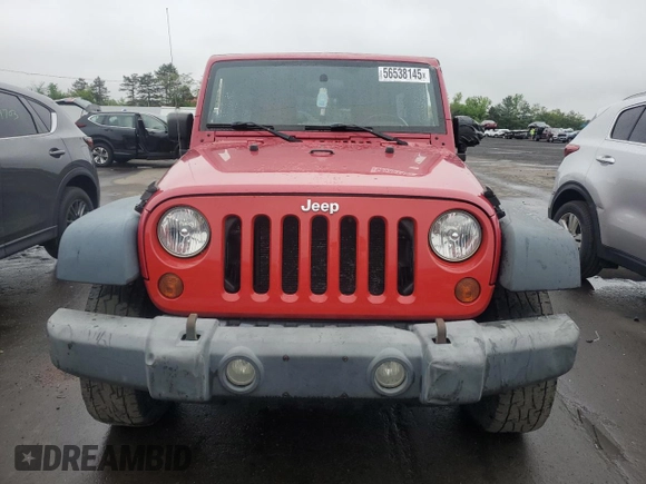 2008 Jeep Wrangler Unlimited X с VIN 1J8GA39178L548461, выставлен на аукционе Copart как лот 56538145 с пробегом 174 197 миль миль и Чистый • Clean title. История ставок и продаж доступна на DreamBid. Изображение 5.