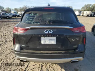 2022 Infiniti QX50 Pure with VIN 3PCAJ5AB2NF117098, listed as a Copart auction lot 83414574 with 30,779 mi miles and Salvage title. Bid and sale history available at DreamBid. Image 6.