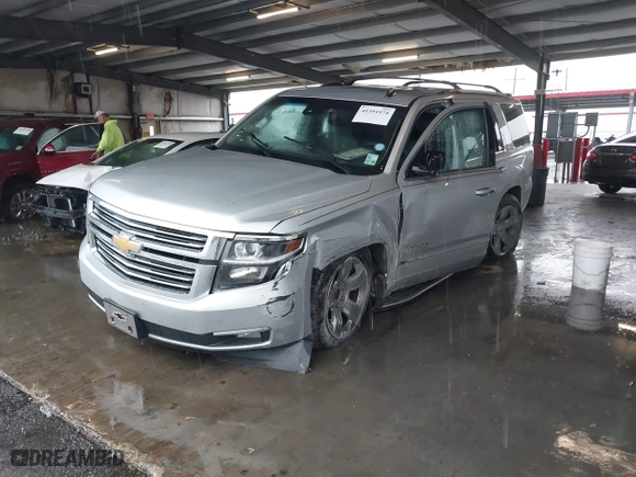 2015 Chevrolet Tahoe LTZ with VIN 1GNSCCKC5FR123099, listed as a IAAI auction lot 41391974 with 1 mi miles. Bid and sale history available at carsss.com. Image 17.