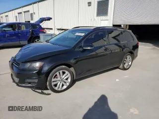 2016 Volkswagen Golf SportWagen TSI S with VIN 3VWC17AU4GM514328, listed as a Copart auction lot 87941605 with 142,631 mi miles and Salvage Title. Bid and sale history available at carsss.com. Image 1.