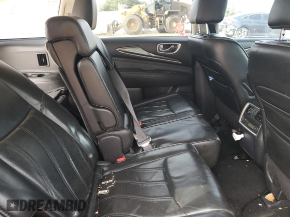 2015 Infiniti QX60 with VIN 5N1AL0MMXFC542315, listed as a Copart auction lot 51529225 with 128,459 mi miles and Salvage Title. Bid and sale history available at carsss.com. Image 11.