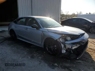 2023 Honda Civic Sedan Sport with VIN 2HGFE2F53PH559737, listed as a Copart auction lot 46540325 with 10,267 mi miles and Salvage Title. Bid and sale history available at carsss.com. Image 4.