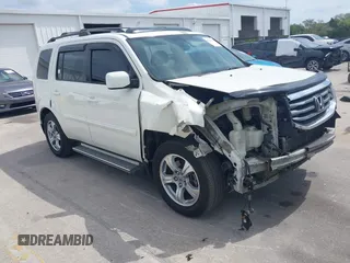 2014 Honda Pilot EX-L with VIN 5FNYF4H52EB055549, listed as a IAAI auction lot 42086456 with 292,594 mi miles and . Bid and sale history available at carsss.com. Image 1.